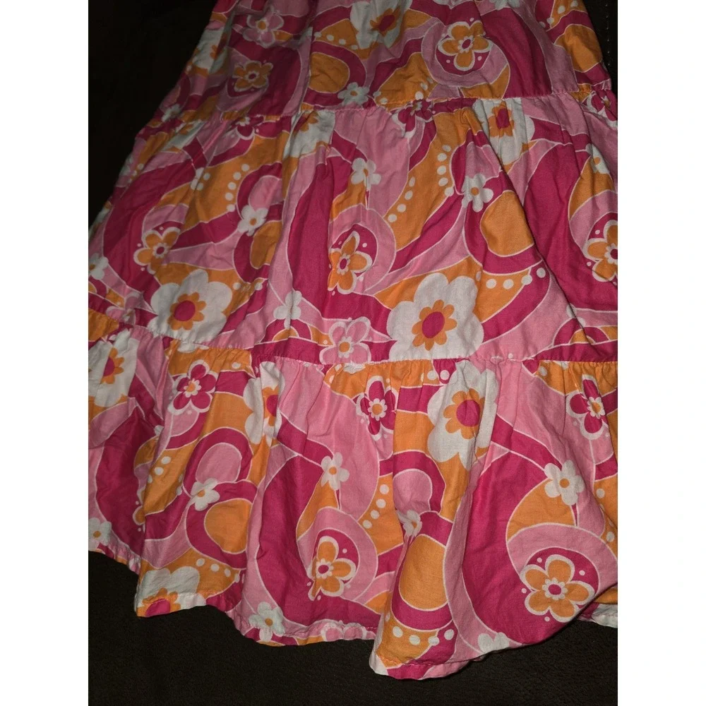 Gymboree rainbow cabana make a splash top size 10 floral‎ skirt size 8